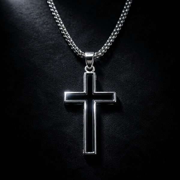 Annisu Bold Faith Cross Pendant Necklace