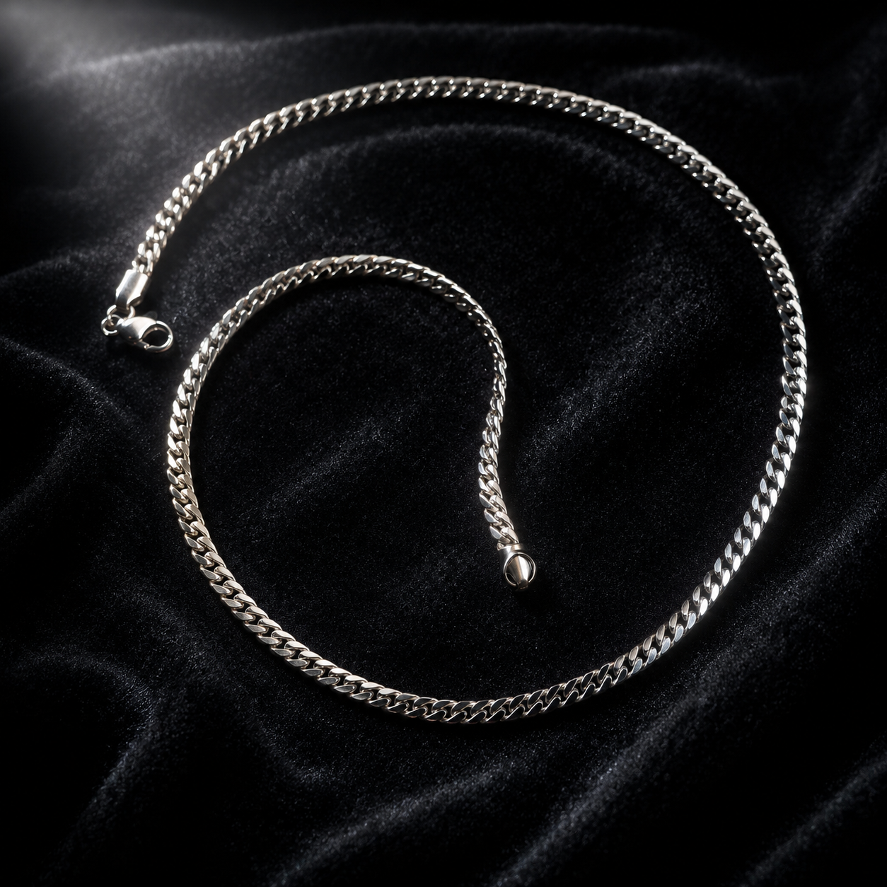 Annisu Premium Silver Arrow  Chain Necklace For Men & Women