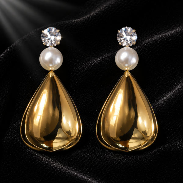 Annisu's Golden Single 3set Earring